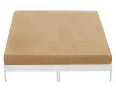 新品 ボックスシーツ ファミリー ベージュ 240x200x30cm マットレスカバー 無地 マチ部分約30cm 全周ゴム付き ベッドシーツ ベットカバー 柔らかい 洋式・和式兼用 毛玉なし 着脱簡単 抗菌防臭 防ダニ