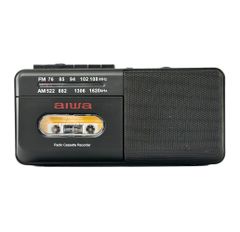 aiwa ラジオカセットレコーダー TPR-301昭和レトロ コード マイク付き