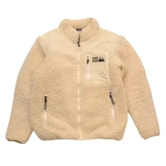 FIRST DOWN ファーストダウン Tumbling Bore Blouson ボアフリースジャケット サイズM クリーム メンズ