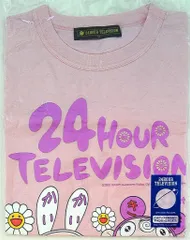 嵐 08年 24時間TV Tシャツ *ピンク/SSサイズ