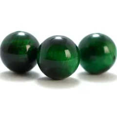 新品 グリーンタイガーアイ AAA 14mm 緑虎眼石 ビーズ 1粒 粒売り バラ売り 天然石 パワーストーン ハンドメイド DIY 素材 14ミリ