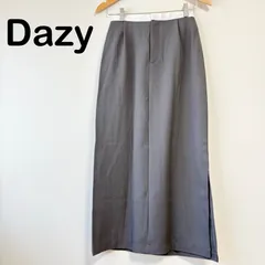 Dazy グレー スリット入りロングスカート Mサイズ タグ付き