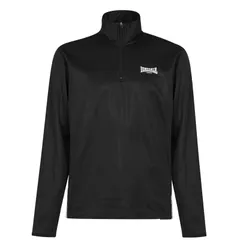 ロンズデール メンズ アウター ジャケット・ブルゾン ハーフジップ Lonsdale 2S Quarter Zip Track Top Mens Black ブラックのサムネイル