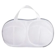 karim ブラジャー 洗濯ネット 型崩れ防止 ブラ専用 ネット 3層構造 丈夫 崩れない デリケート 下着 洗濯 干し 乾燥機 ドラム式対応 持ち手付 安い (通常サイズ（ワイヤー無し）) [通常サイズ（ワイヤー無し）]