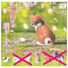ふり向けば君が・・・犬「歩み」 全6種セット コンプ コンプリート ガチャ ガチャガチャ カプセルトイ ミニチュア フィギュア シーズー(ホワイト＆ゴールド) ビーグル(レモン＆ホワイト)