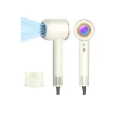 ☆新品☆ドライヤー 大風量 速乾 【2026革新・AIスマート温度制御・美容師監修】 新型ヘアドライヤー 8億高濃度マイナスイオン Wのヘアケア機能搭載 温冷風循環モード 髪に優しい オートクリーニング機能 DCモーター 21通りの風 40m aca07b55