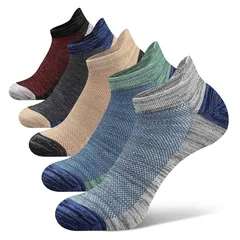 【新品】 [CLOSEMATE] ソックス 靴下 メンズ くるぶし 防臭吸汗 アンクルソックス 春夏用 スニーカー用 大きいサイズ カラフル 5足組 カジュアル スポーツ 綿 ショートソックス 男性 四季適用