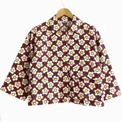 miu miu ミュウミュウ PRADA プラダ  花柄 フローラル ダブルジップ ジップアップ ジャケット  レディース 38のサムネイル