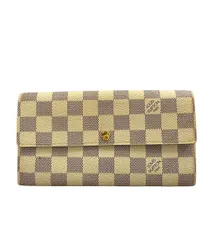 ルイ・ヴィトン 長財布 ポルトフォイユ サラ ダミエ アズール N61735 レディース メンズ LOUIS VUITTON