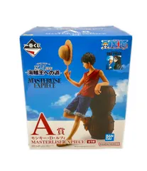 美品 バンダイ ONE PIECE 一番くじ TVアニメ25周年 ～海賊王への道～ A賞 モンキー・D・ルフィ MASTERLISE EXPIECE フィギュア