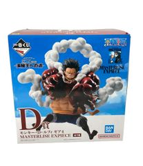 미품 반다이 ONE PIECE 이치 반 쿠지 TV 애니메이션 25주년~해적왕에의 길~ D상 몽키·D·루피 기어 4 MASTERLISE EXPIECE 피규어