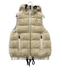 モンクレール ダウンベスト GRENOBLE フード ダブルジップ J20988G00022 レディース ユニセックス SIZE S MONCLER