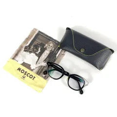 MOSCOT　モスコット　LEMTOSH　レムトッシュ　サングラス　メガネ　セルフレーム　サイズ46□24-145　ブラック　ケース付
