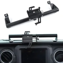 新品 MUMAREN ジープ ラングラー JL JLU 専用 スマホホルダー ダッシュボード 携帯電話ホルダー 2018-2023 Jeep Wrangler JL JLU スポーツ ルビコン サハラ & グラディエーター JT 対応