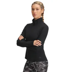 アンダーアーマー レディース アウター ジャケット・ブルゾン ハーフジップ Womens Under Armour Motion Half Zip Jacket Black ブラック