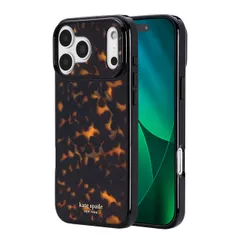 新品 [kate spade new york] iPhone 17 Pro Max用 スマホケース マグセーフ Protective Case 正規品 ケイトスペード ニューヨーク (Tortoise)