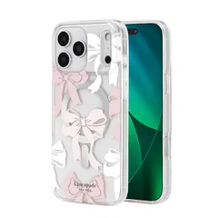新品 [kate spade new york] iPhone 17 Pro Max用 スマホケース マグセーフ Protective Case 正規品 ケイトスペード ニューヨーク (Tied With A Bow)