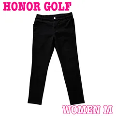 HONOR GOLF ホナーゴルフ ロゴ刺繍 コットン ストレッチ ゴルフパンツ Mのサムネイル