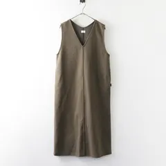 美品 2023 アーバンリサーチドアーズ URBAN RESEARCH DOORS add fabrics ジャンパースカート M＼モカ ワンピース【2400014880977】