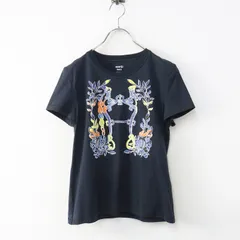 美品 レディース 2024SS エルメス HERMES カルトゥッシュ デッラ カヴァッレリア コンパクトTシャツ 36 ブラック┃//黒【2400014841596】のサムネイル