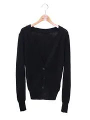 フォクシーブティック トラッド 33571 カーディガン 38 ブラック ウール IT2ZKG8MM99J