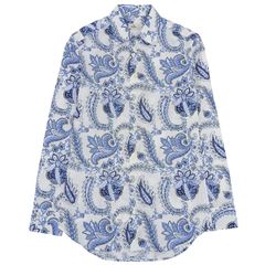 ETRO 新品ペイズリー柄 長袖シャツ - メルカリ