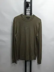 セオリー オム ニット ウール セーター カーキ s