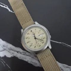 セイコー オートマチック ベージュ 時計