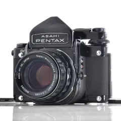 【動作品】Pentax 67後期ミラーアップ付 ボディ＋75mm F4.5おまけ PENTAX - PENTAX 6×7 後期 ミラーアップ ペンタックスの通販 by