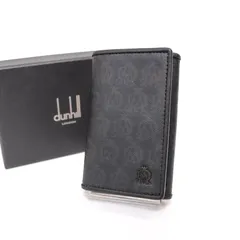 ダンヒル キーケース 6連 黒 ブラック black レザー 本革 Dunhill