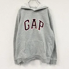 古着 used　GAP　ギャップ　スウェットパーカー/フーディー　灰色　グレー　Lサイズ