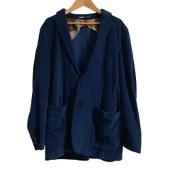 美品 MACKINTOSH LONDON マッキントッシュロンドン パイルジャケット Mサイズ ネイビー メンズ 古着 中古 USEDのサムネイル