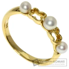 MIKIMOTO ミキモト ペルリータ パール 真珠 リング・指輪 K18YG レディース [中古]