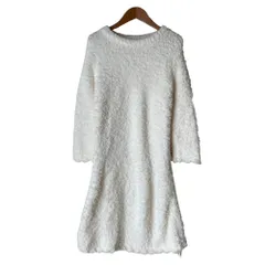 未使用 gelato pique ジェラートピケ ルームウェア ミニワンピース サイズF ホワイト  レディース 古着 中古 USED