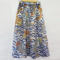 美品 JUNYA WATANABE COMME des GARCONS ジュンヤワタナベ コムデギャルソン Sheer Glitter Skirt スカート JI-S019 S ブルー レディース 古着 中古 USEDのサムネイル