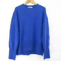 未使用 24AW HOUSE OF LOTUS ハウスオブロータス カシミヤニット セーター 30242016210 Mサイズ ブルー レディース 古着 中古 USEDのサムネイル
