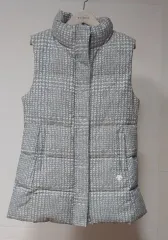 レディース ロング ダウンベスト 55 デサント 軽量 ダウン スタイリッシュ