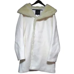 良品 23AW 1PIU1UGUALE3 ウノピゥウノウグァーレトレ WRAP SNAP COAT COMBI ラップネック フードコート MRC151 WNY035 5 アイボリー メンズ 古着 中古 USEDのサムネイル