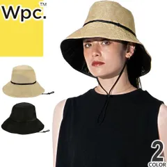 wpc w.p.c 帽子 UVカット 接触冷感クロッシェハット レディース 2026年春夏新作 遮光 大きいサイズ 涼しい ブランド 黒 ブラック ベージュ UV PROTECTION COOL TOUCH CROCHET HAT W203-001-103