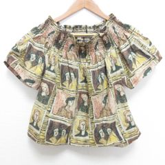良品 MARNI マルニ リボンショルダー 半袖 ブラウス カットソー サイズ40 ホワイト レディース 古着 中古 USED 良品 MARNI マルニ リボンショルダー 半袖 ブラウス カットソー サイズ