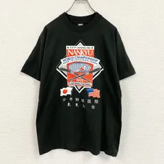 古着 used　90s　SCREEN STARS　半袖プリントTシャツ　ヴィンテージ　シングルステッチ　黒　ブラック　Lサイズ