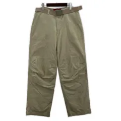 GENERAL RESEARCH ジェネラルリサーチ 99AW ベルト付き フラッグバックパンツ sizeLL/ベージュのサムネイル
