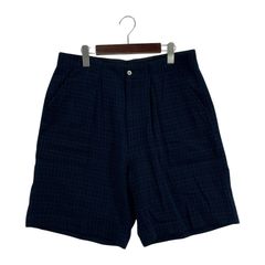 国内正規品 HERMES エルメス ショートパンツ 46 ネイビー - メルカリ
