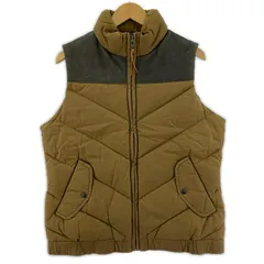FILSON フィルソン 8039-43-70002 レザー切替 ダウンベスト sizeM/ライトブラウン×チャコールのサムネイル