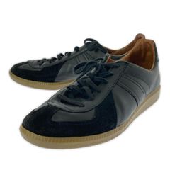 REPRODUCTION OF FOUND リプロダクション オブ ファウンド ローカットスニーカー size43/ブラック」