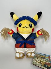 美品・タグ付】ポケモン×工芸展 限定 ピカチュウ ぬいぐるみ 着物 和服