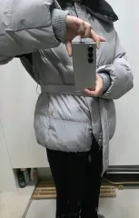 STUラックス グレー ツーウェイ ダウン