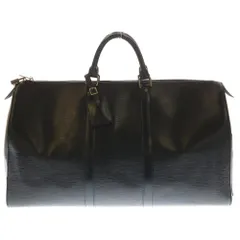 LOUIS VUITTON ボストンバッグ　キーポル50 エピ　旅行カバン　黒 LOUIS VUITTON ボストンバッグエピキーポル50 ノワール 黒 【公式通販】
