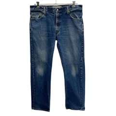 Levi's505 デニムパンツ W36 インディゴブルー リーバイス ジップアップ STRAIGH FIT ゴールデンサイズ アメカジ デニム ジーンズ 2603-462