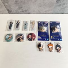 WIND BREAKER 이치 반 쿠지 거리의 영웅과 축제 때 하위상 12 점 세트 아크릴 스탠드, 캔 배지, 고무 열쇠 고리 등